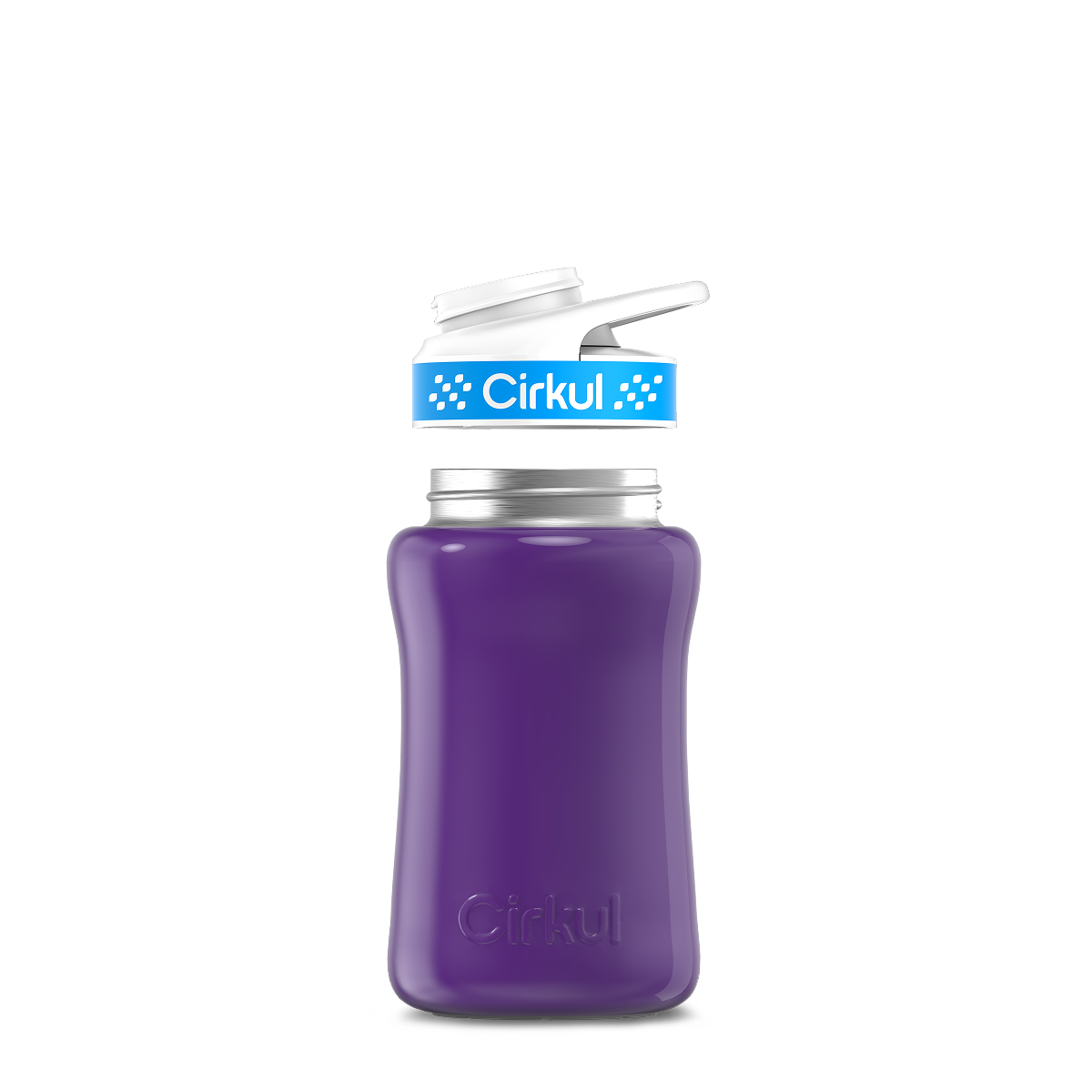 12oz. Stainless Steel Bottle & Comfort Grip Lid - Essential Fit