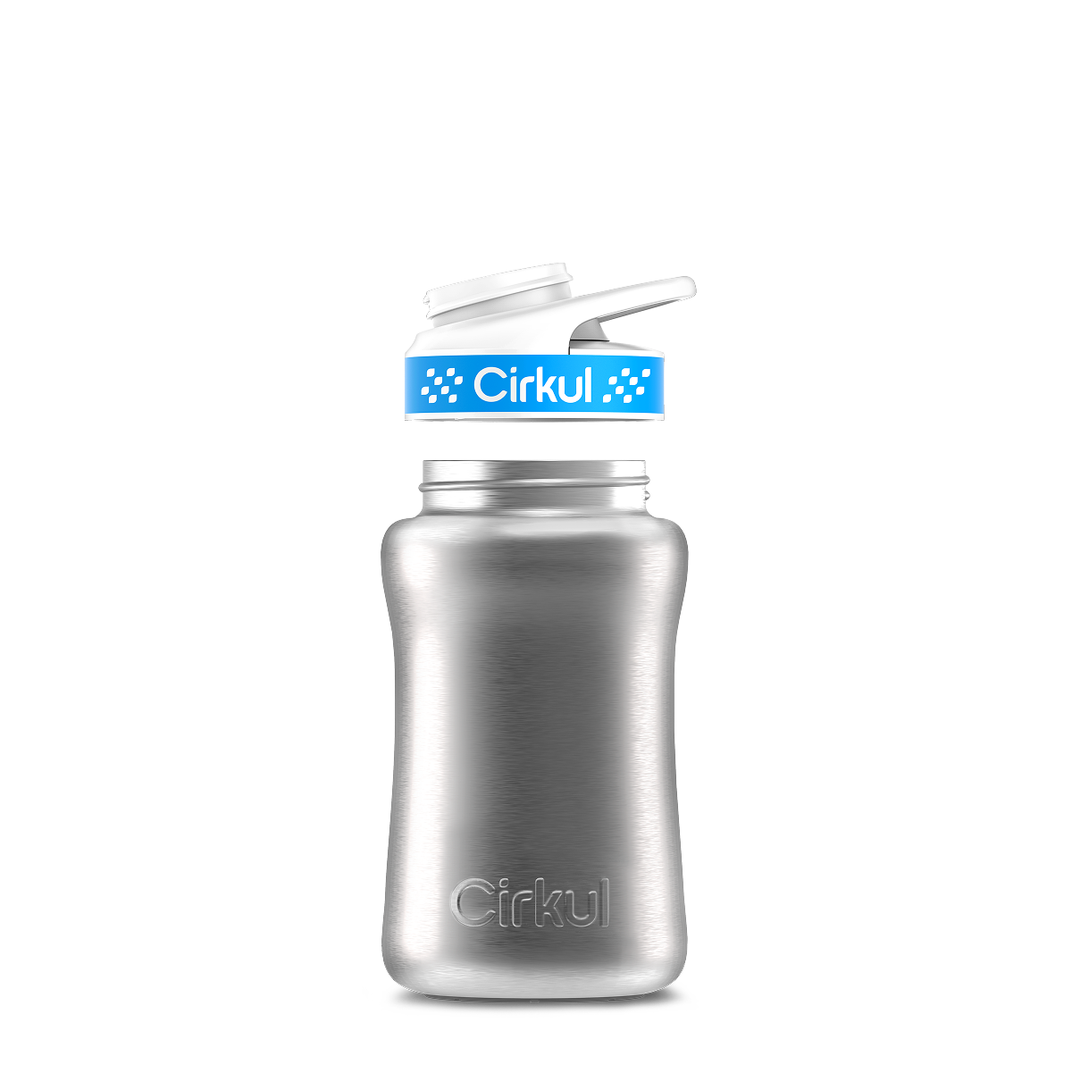 12oz. Stainless Steel Bottle & Comfort Grip Lid - Essential Fit