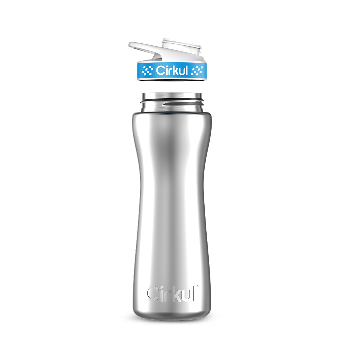 22oz. Stainless Steel Bottle & Comfort Grip Lid - Classic Grip