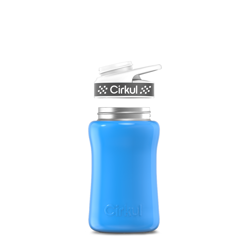 12oz. Stainless Steel Bottle & Comfort Grip Lid - Essential Fit