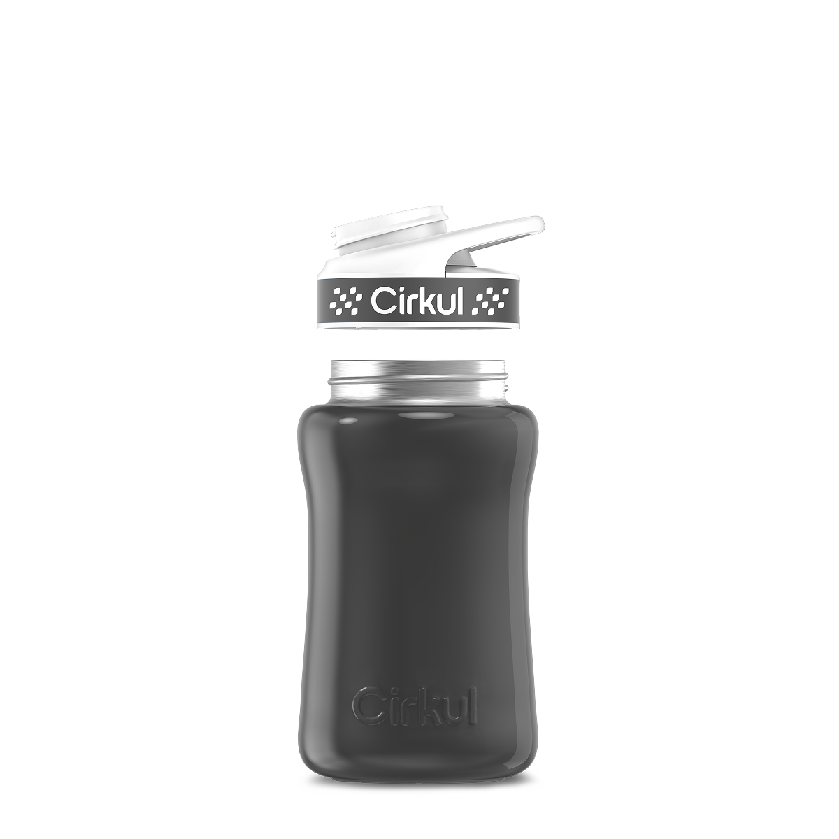 12oz. Stainless Steel Bottle & Comfort Grip Lid - Essential Fit