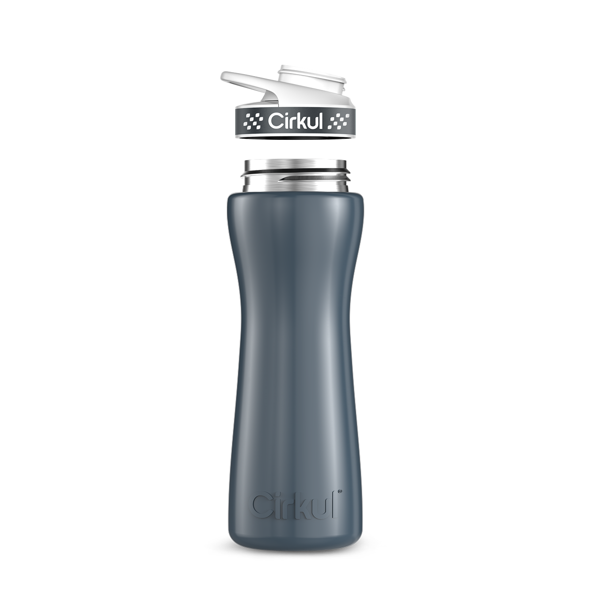 22oz. Stainless Steel Bottle & Comfort Grip Lid - Classic Grip