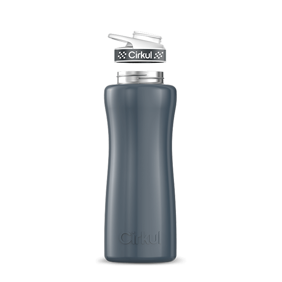 32oz. Stainless Steel Bottle & Comfort Grip Lid - Smooth Carry