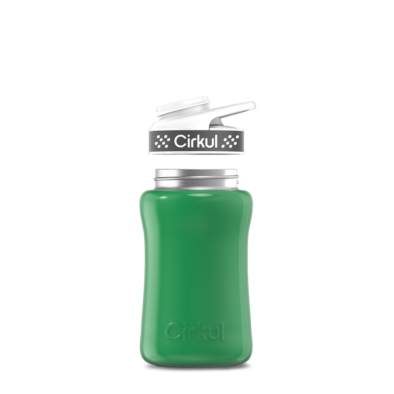 12oz. Stainless Steel Bottle & Comfort Grip Lid - Essential Fit