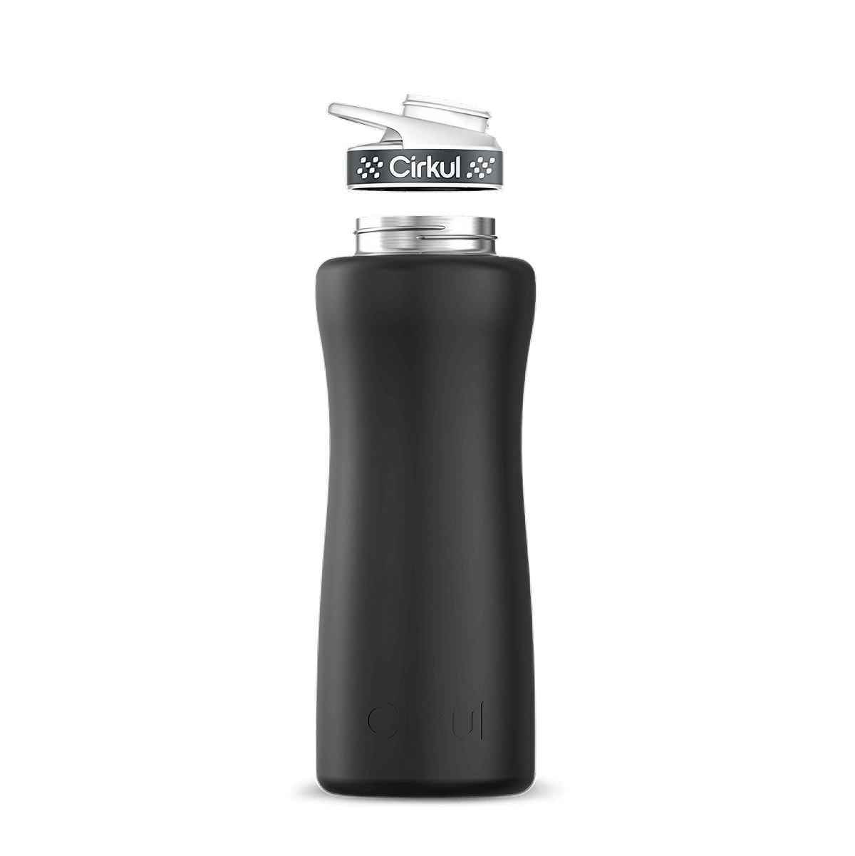 32oz. Stainless Steel Bottle & Comfort Grip Lid - Smooth Carry