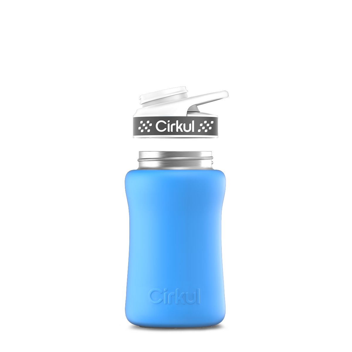 12oz. Stainless Steel Bottle & Comfort Grip Lid - Essential Fit
