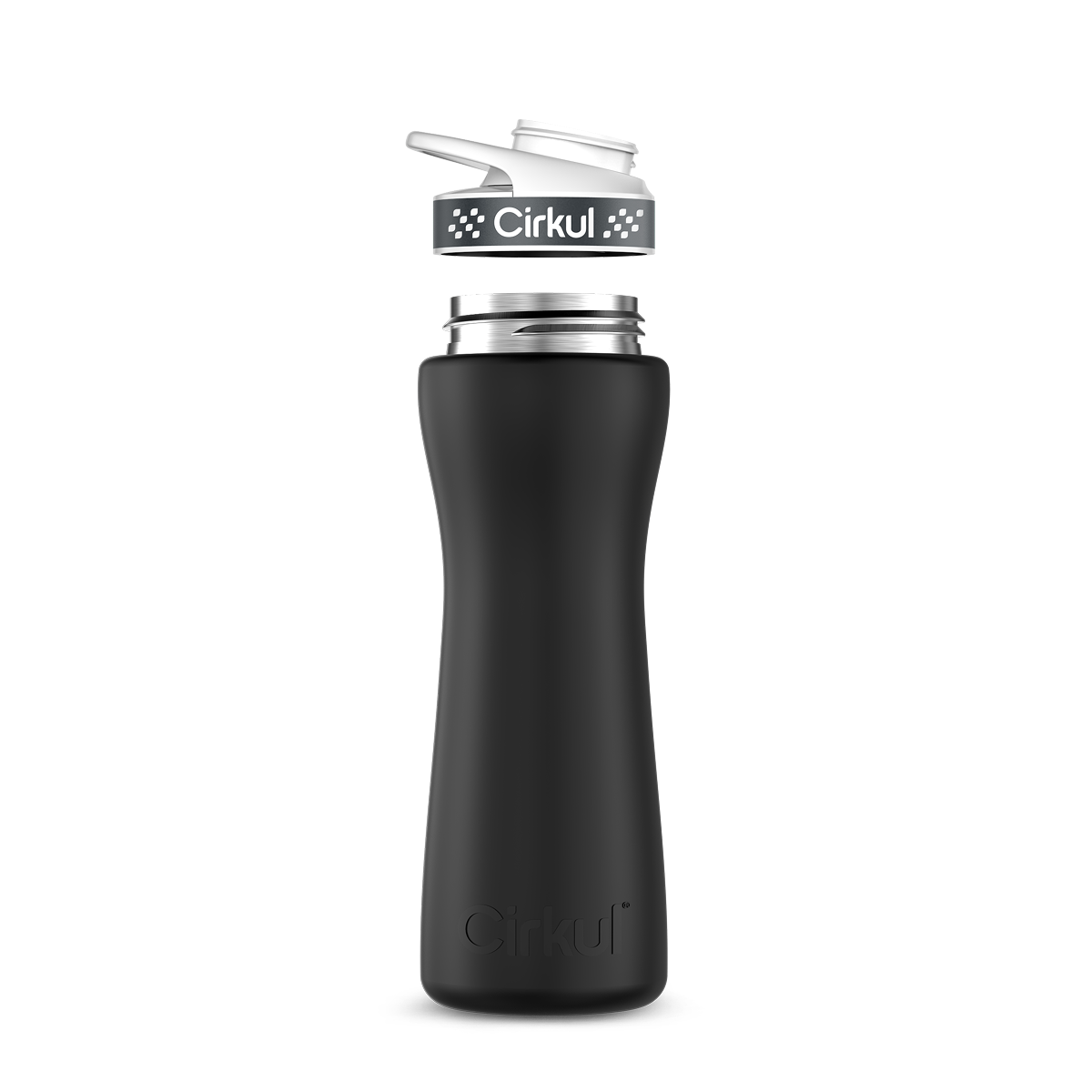 22oz. Stainless Steel Bottle & Comfort Grip Lid - Classic Grip