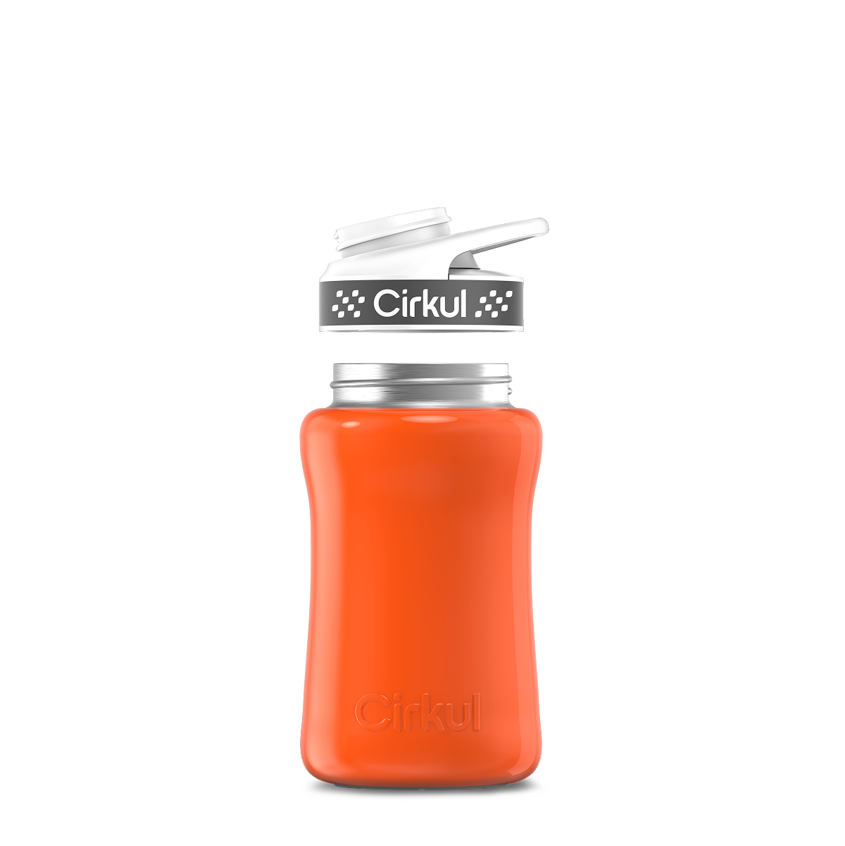 12oz. Stainless Steel Bottle & Comfort Grip Lid - Essential Fit