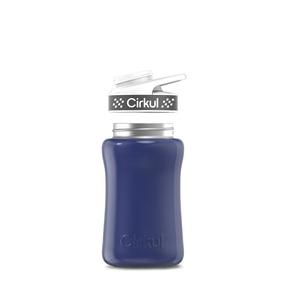 12oz. Stainless Steel Bottle & Comfort Grip Lid - Essential Fit