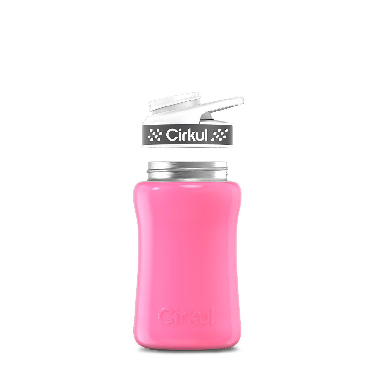 12oz. Stainless Steel Bottle & Comfort Grip Lid - Essential Fit