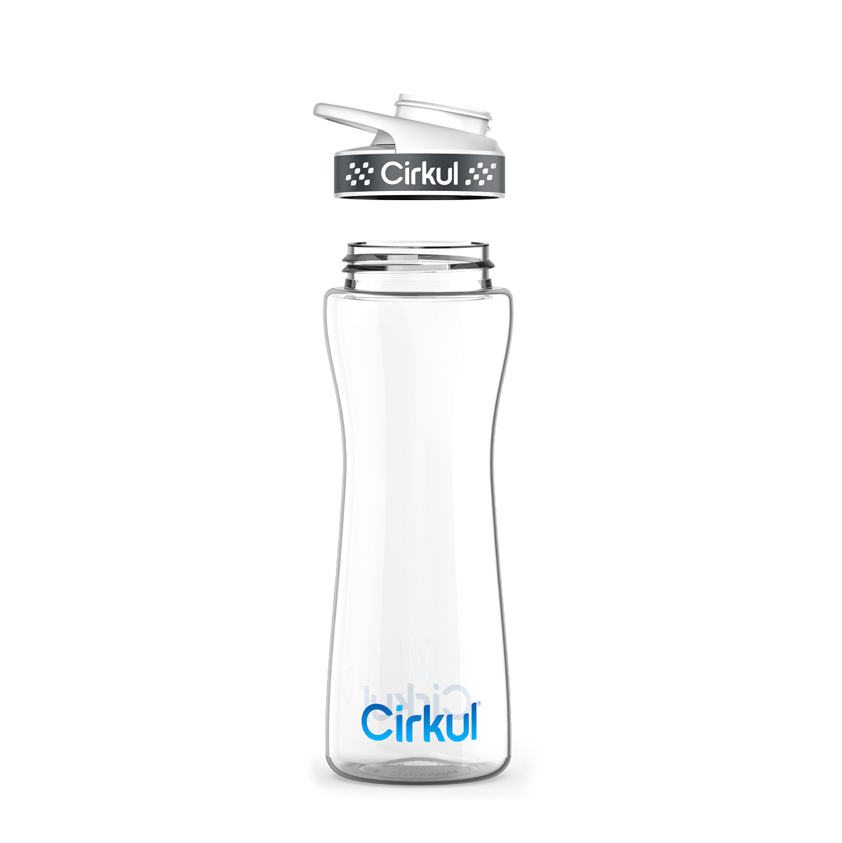 22oz. Plastic Bottle & Comfort Grip Lid - Home Ready