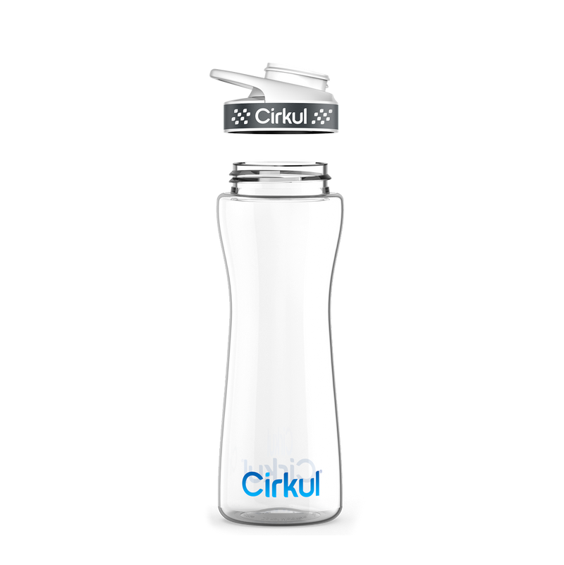 22oz. Plastic Bottle & Comfort Grip Lid - Home Ready