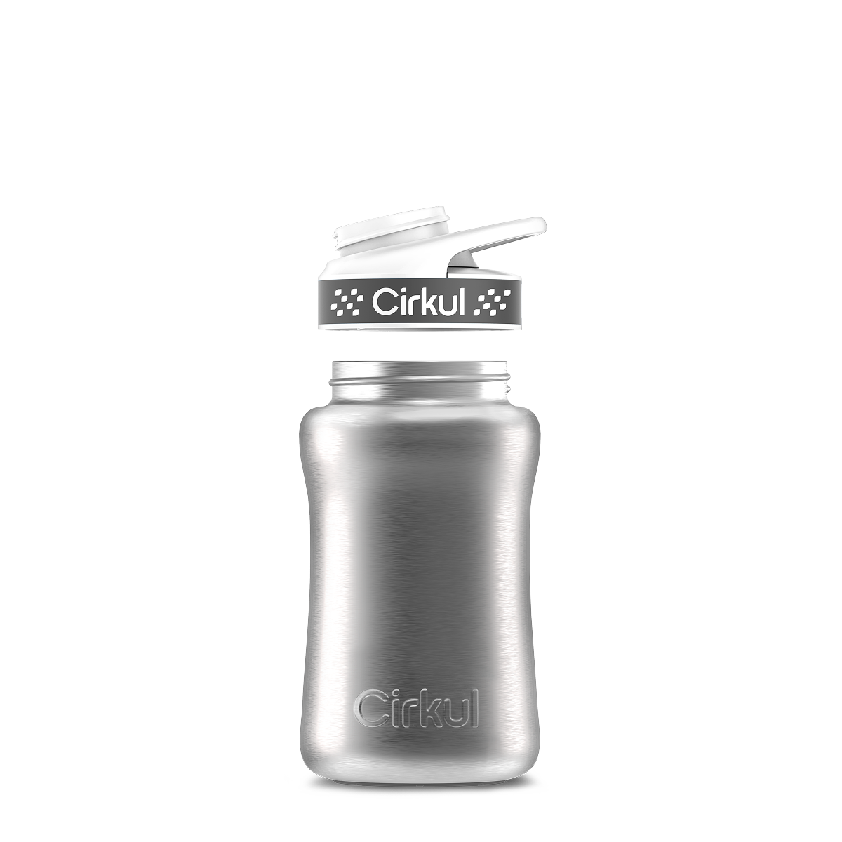 12oz. Stainless Steel Bottle & Comfort Grip Lid - Essential Fit