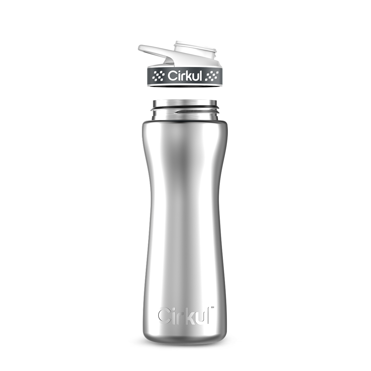 22oz. Stainless Steel Bottle & Comfort Grip Lid - Classic Grip