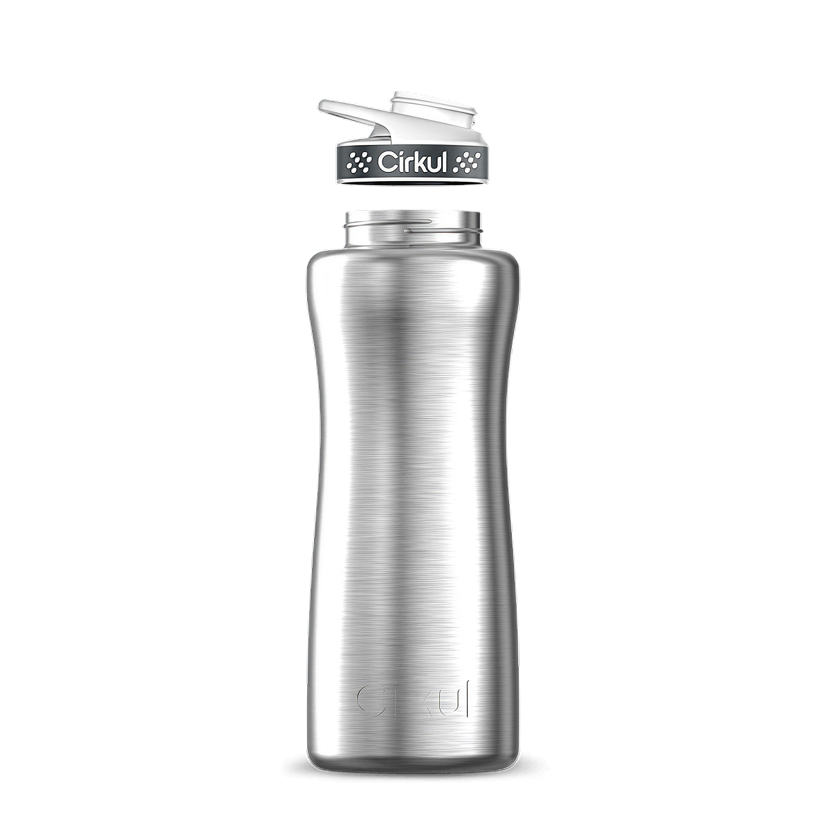 32oz. Stainless Steel Bottle & Comfort Grip Lid - Smooth Carry