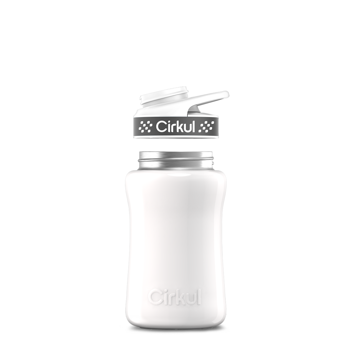 12oz. Stainless Steel Bottle & Comfort Grip Lid - Essential Fit