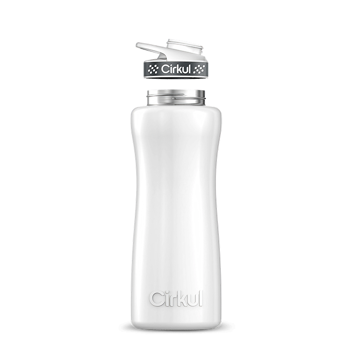 32oz. Stainless Steel Bottle & Comfort Grip Lid - Smooth Carry