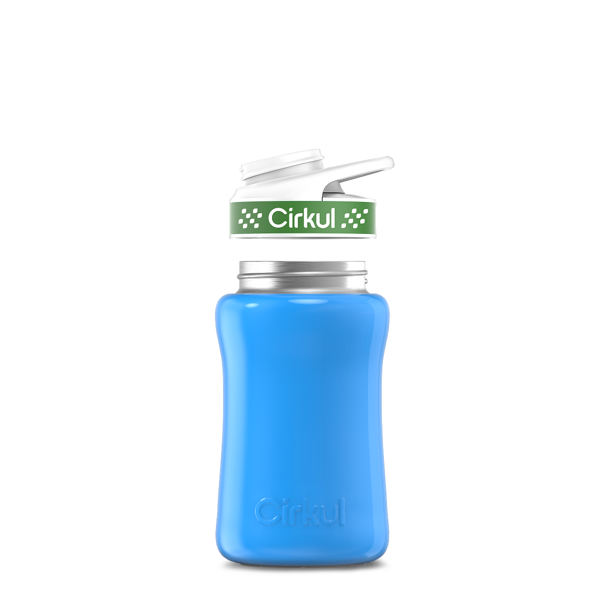 12oz. Stainless Steel Bottle & Comfort Grip Lid - Essential Fit