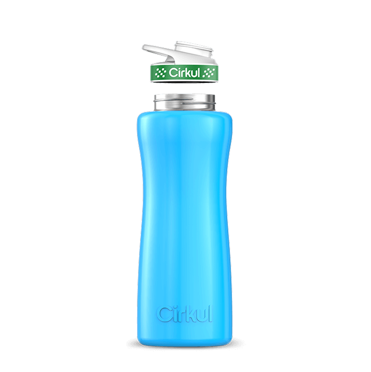 32oz. Stainless Steel Bottle & Comfort Grip Lid - Smooth Carry