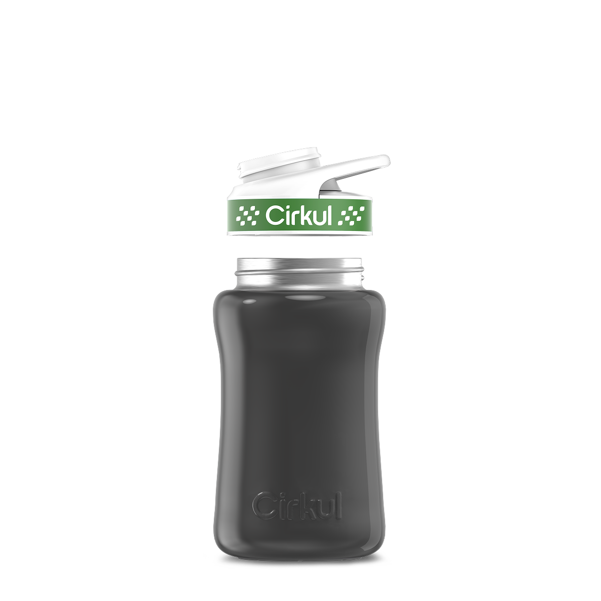 12oz. Stainless Steel Bottle & Comfort Grip Lid - Essential Fit
