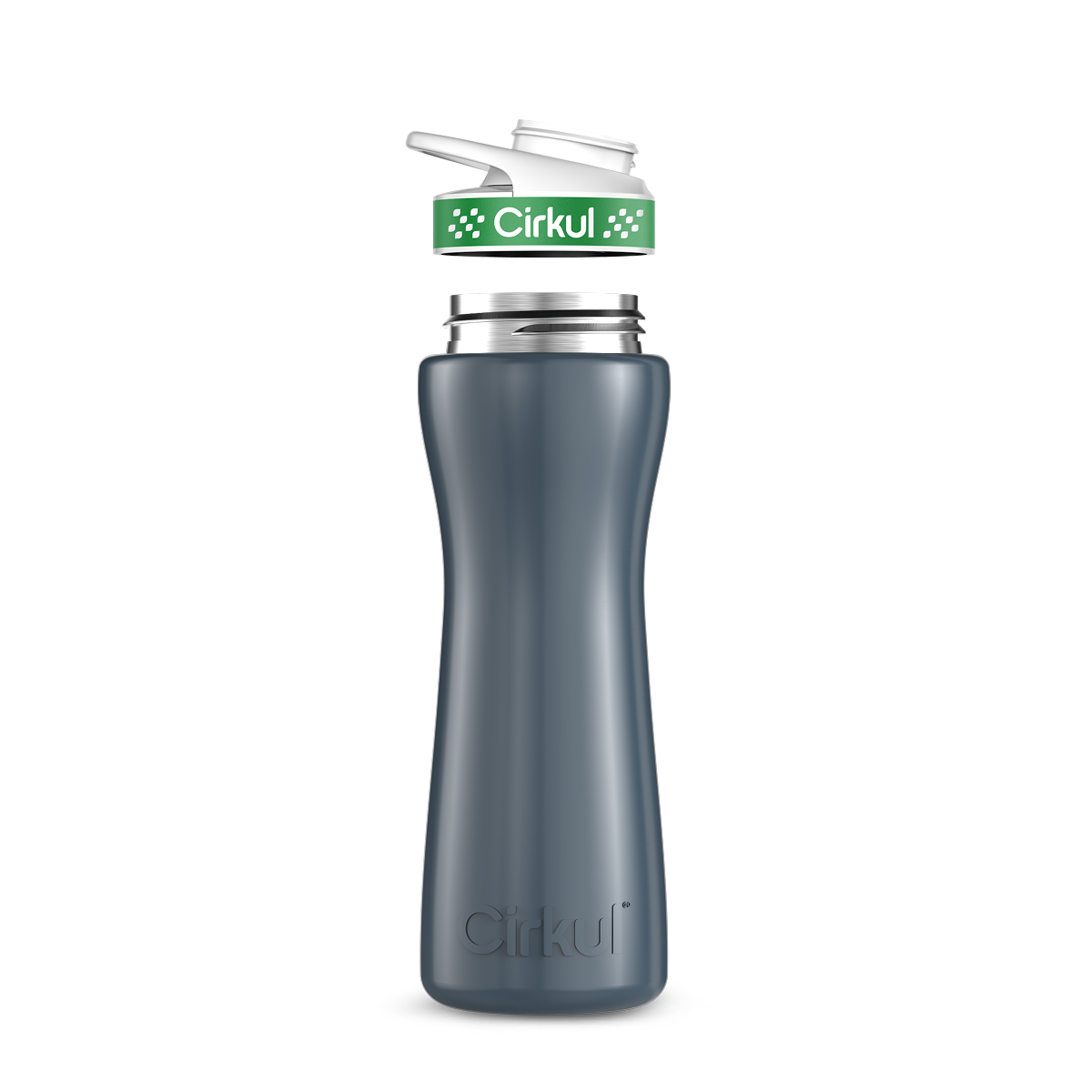 22oz. Stainless Steel Bottle & Comfort Grip Lid - Classic Grip