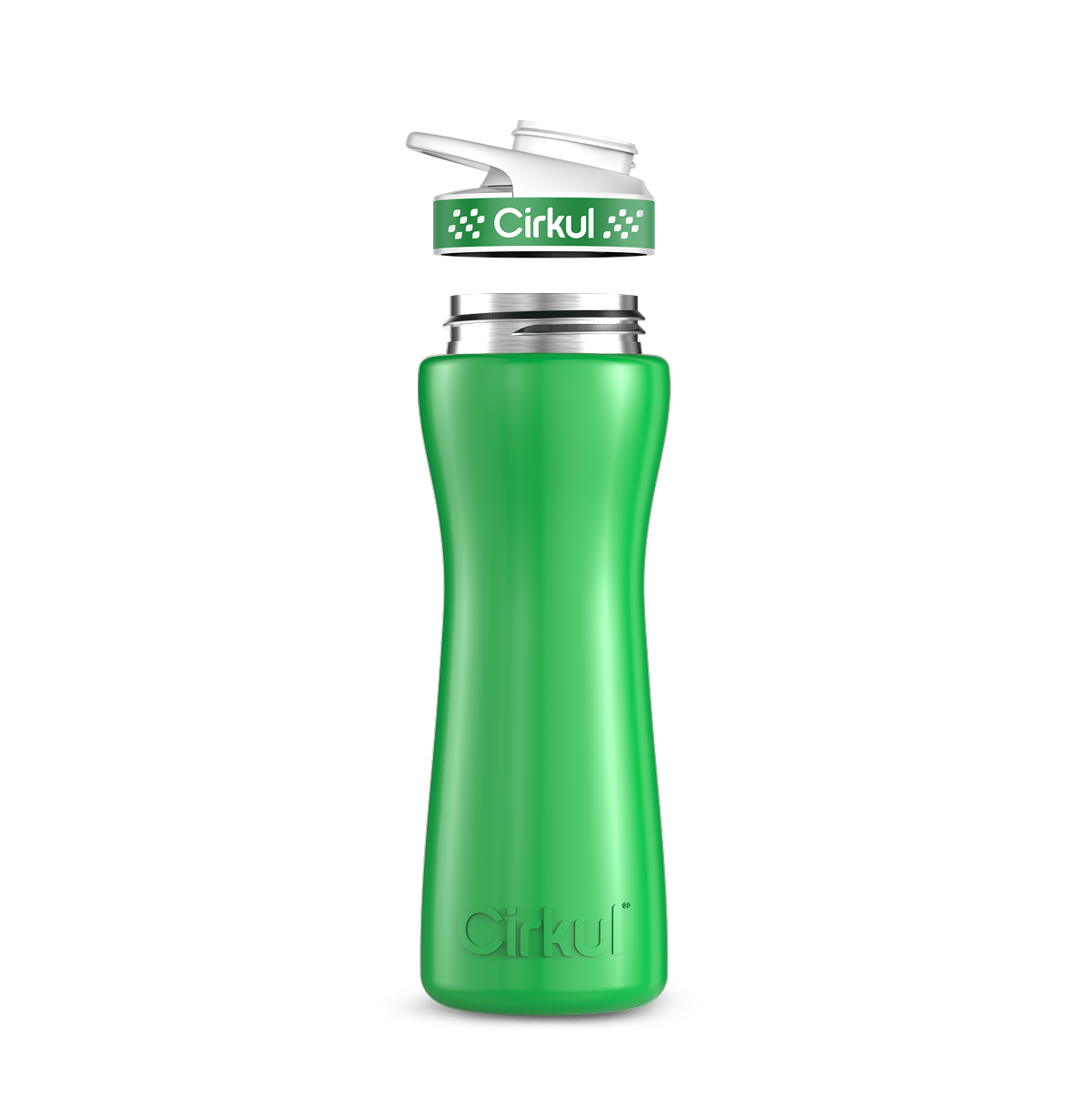 22oz. Stainless Steel Bottle & Comfort Grip Lid - Classic Grip