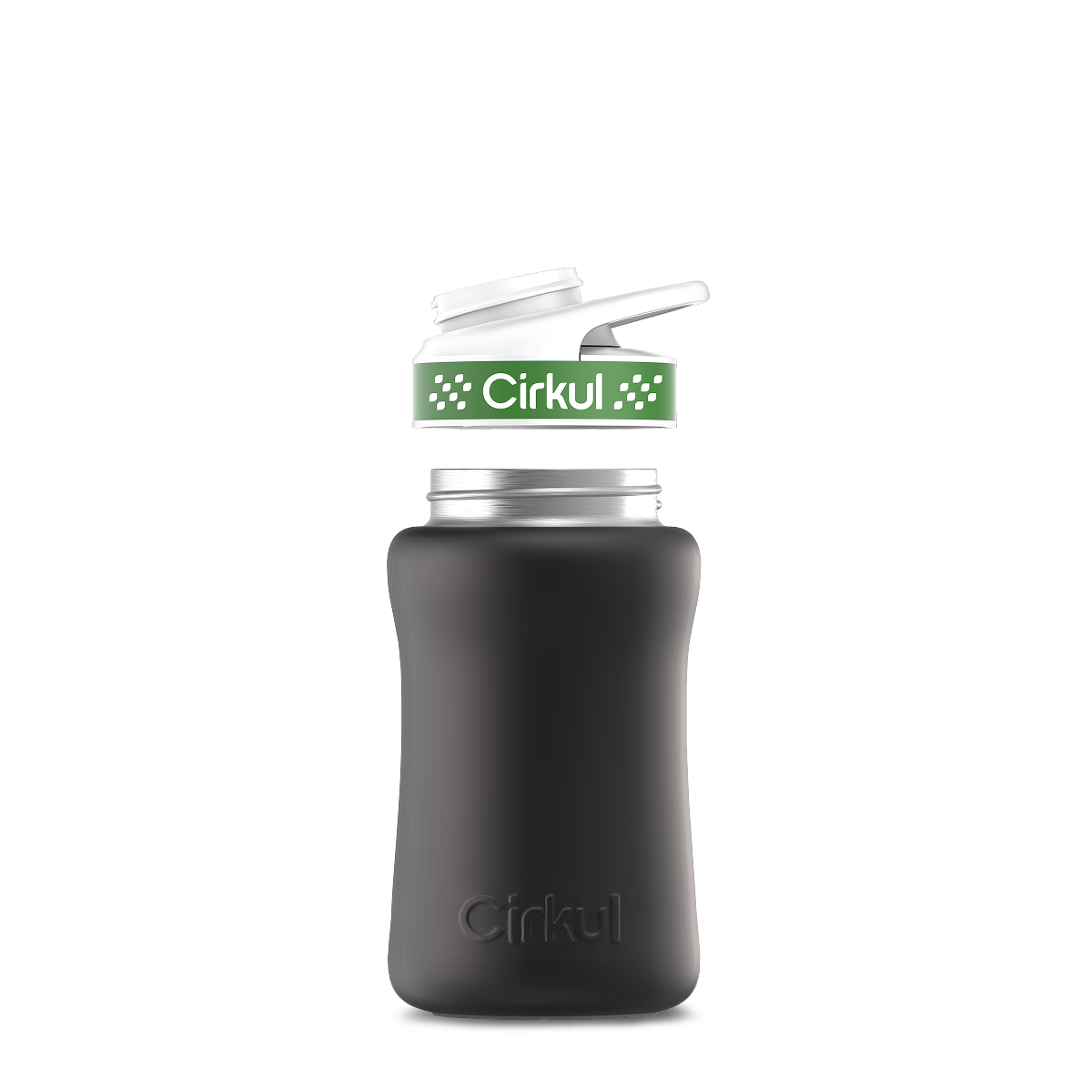 12oz. Stainless Steel Bottle & Comfort Grip Lid - Essential Fit