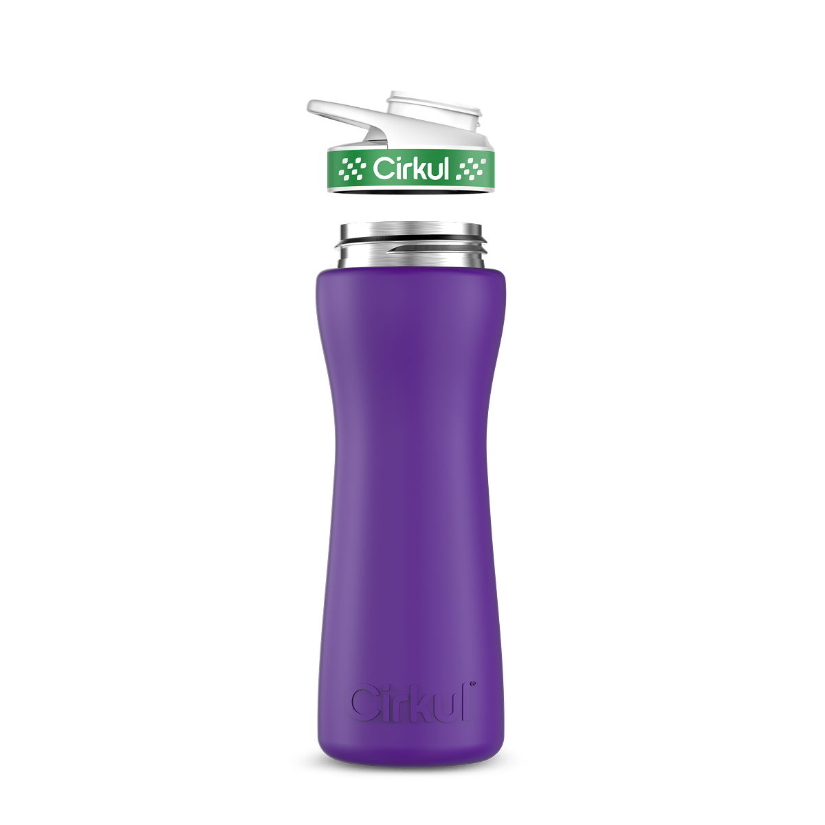 22oz. Stainless Steel Bottle & Comfort Grip Lid - Classic Grip