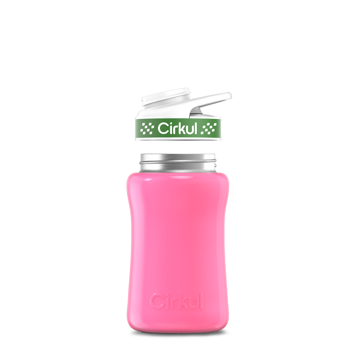 12oz. Stainless Steel Bottle & Comfort Grip Lid - Essential Fit