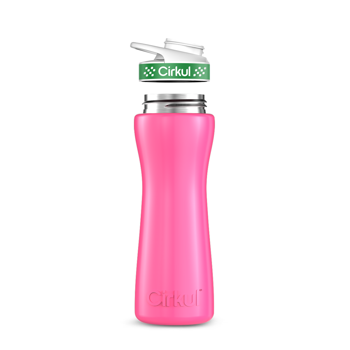 22oz. Stainless Steel Bottle & Comfort Grip Lid - Classic Grip