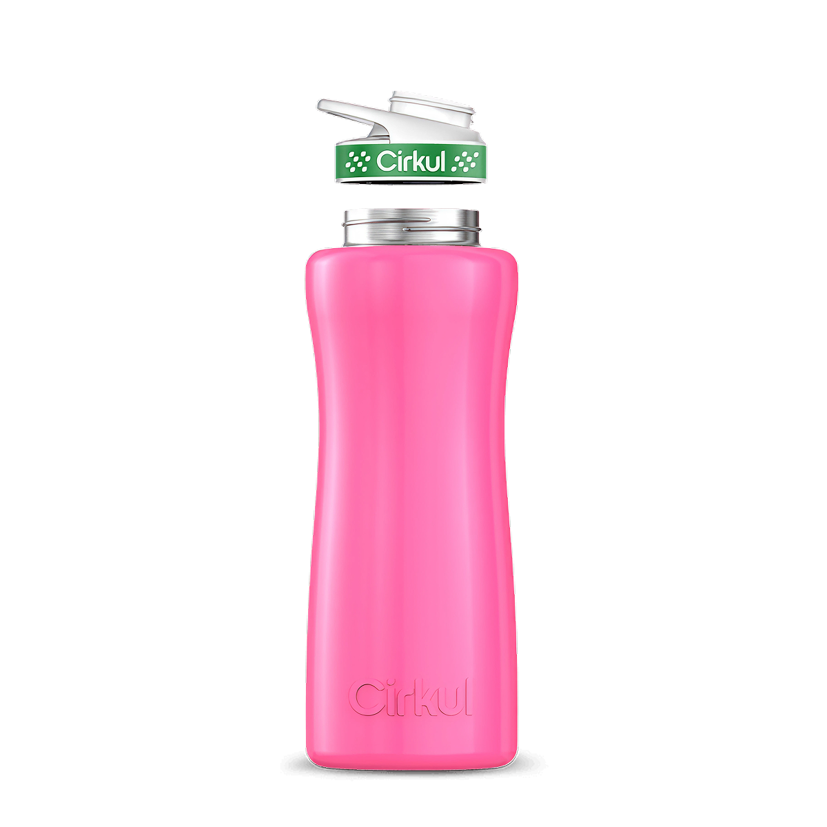 32oz. Stainless Steel Bottle & Comfort Grip Lid - Smooth Carry