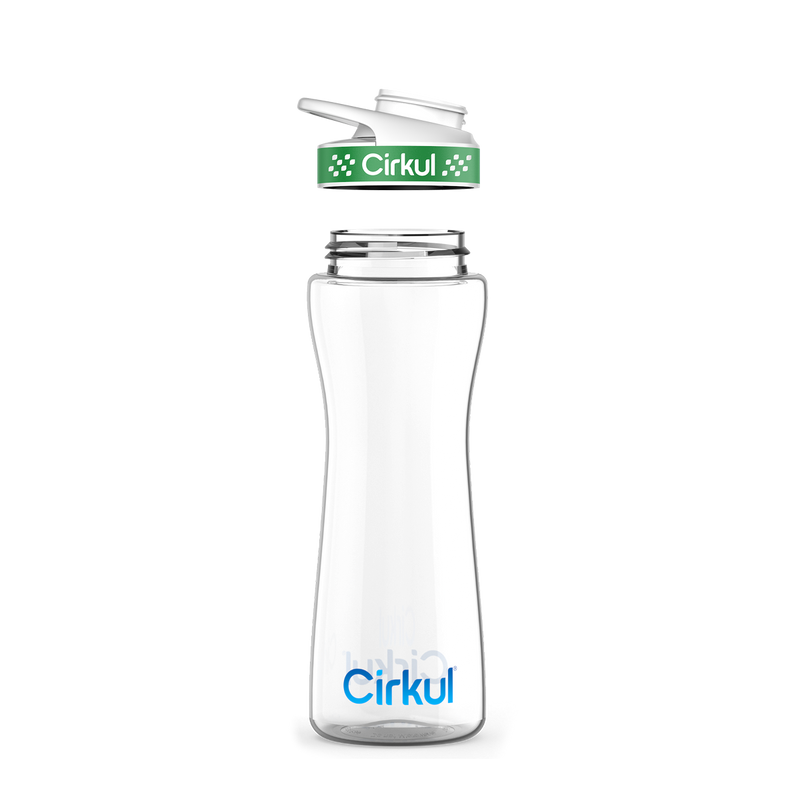 22oz. Plastic Bottle & Comfort Grip Lid - Home Ready