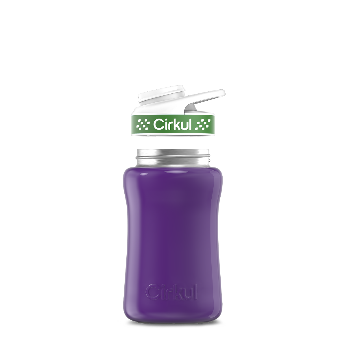 12oz. Stainless Steel Bottle & Comfort Grip Lid - Essential Fit