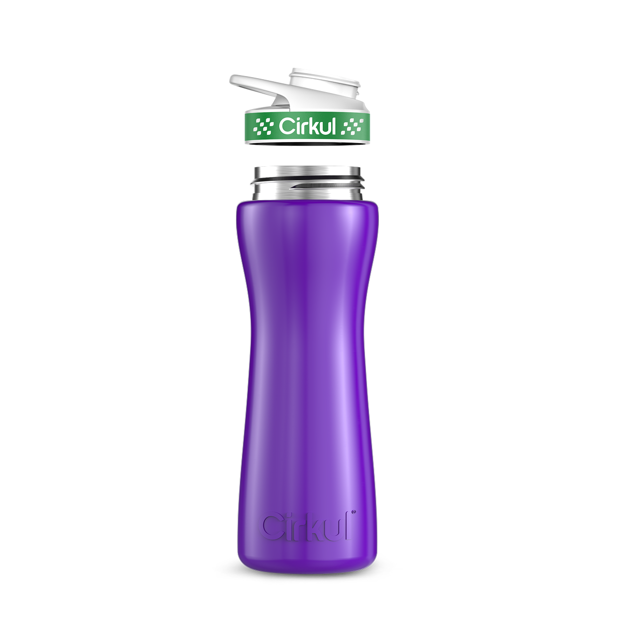 22oz. Stainless Steel Bottle & Comfort Grip Lid - Classic Grip
