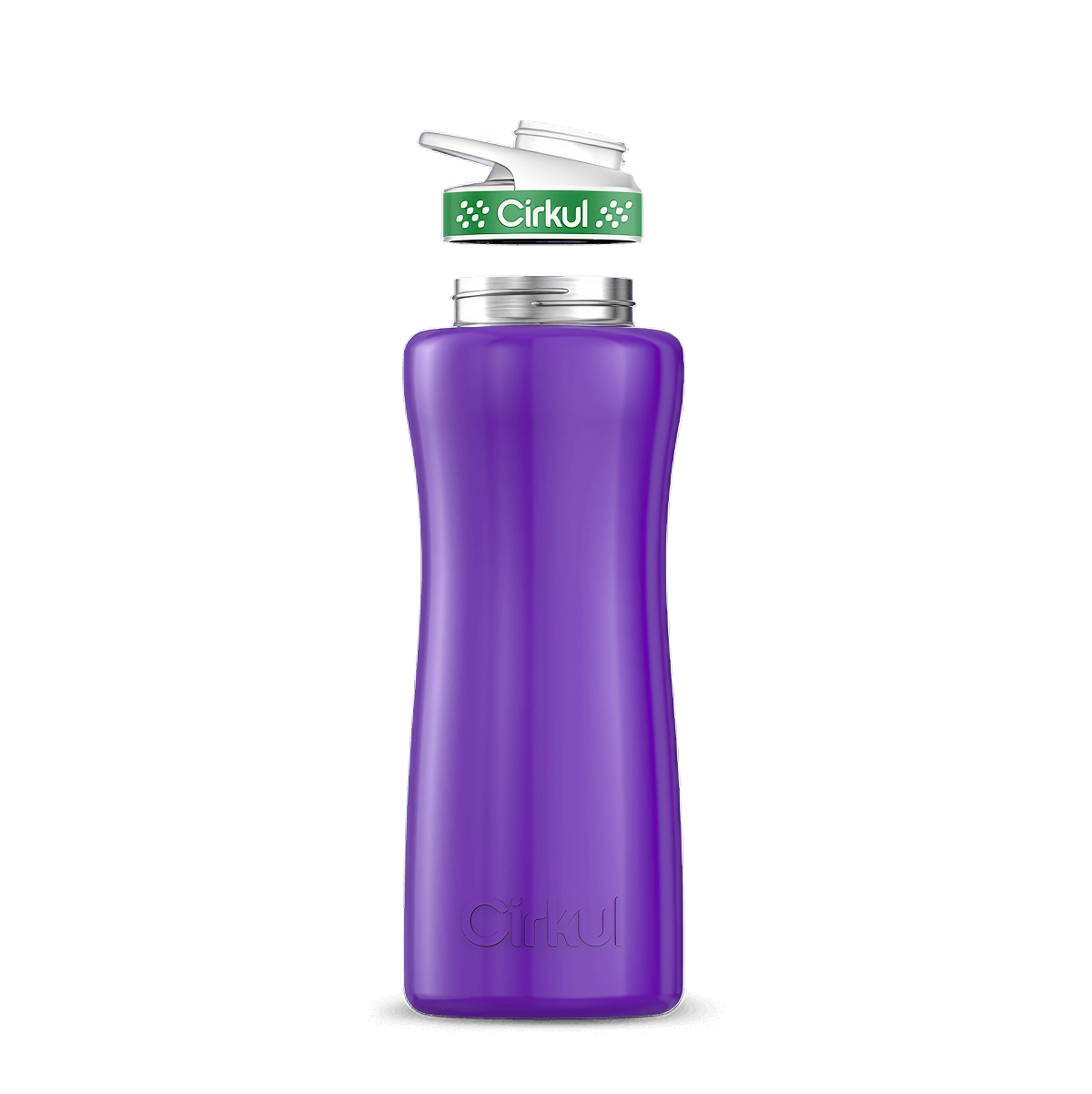 32oz. Stainless Steel Bottle & Comfort Grip Lid - Smooth Carry