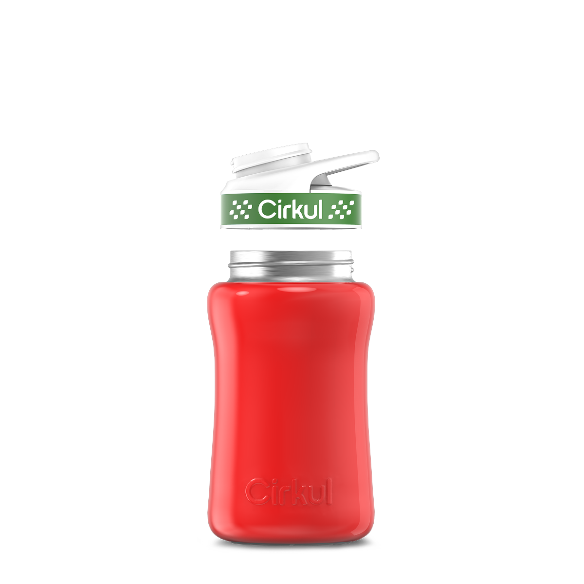 12oz. Stainless Steel Bottle & Comfort Grip Lid - Essential Fit