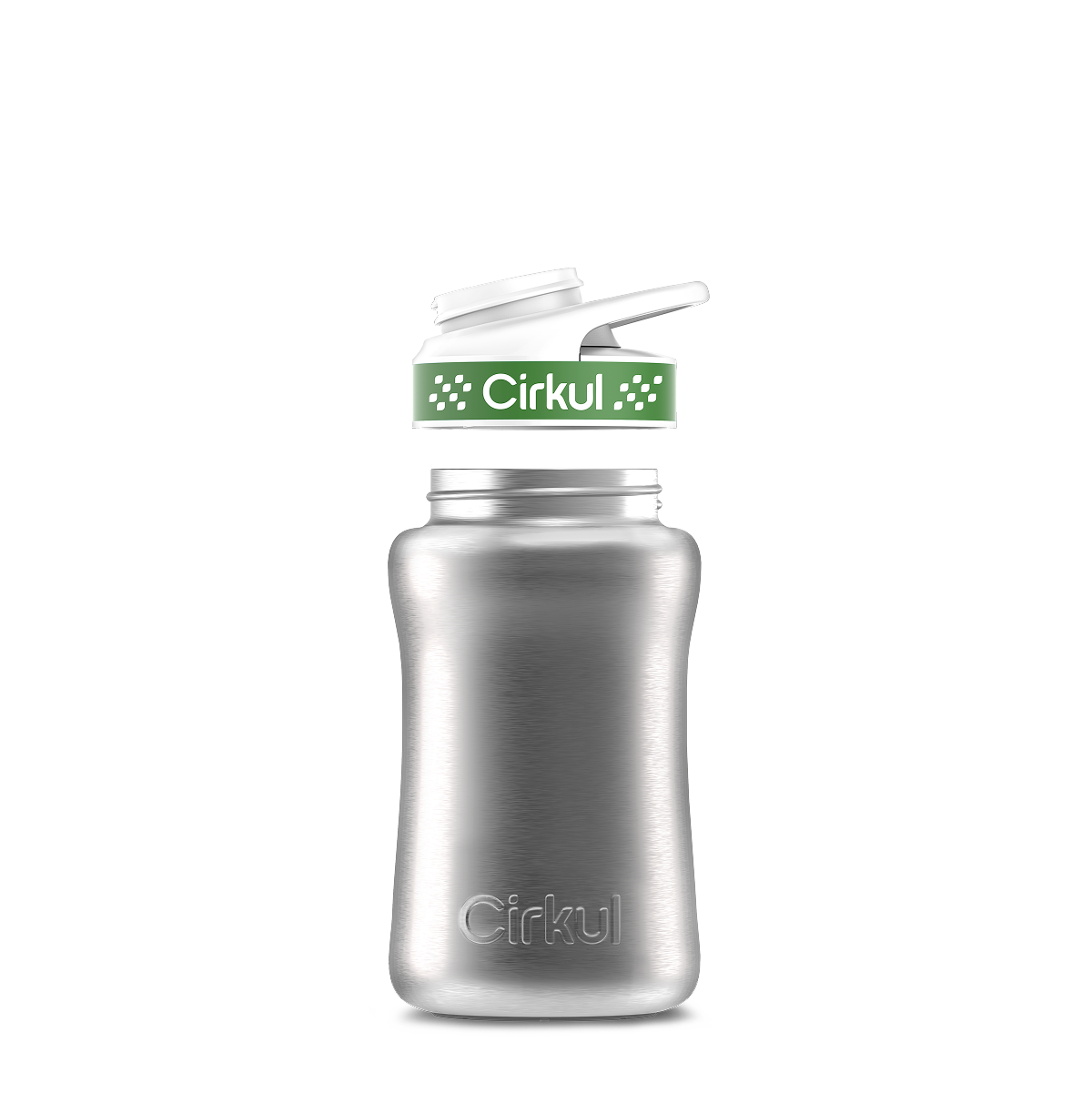 12oz. Stainless Steel Bottle & Comfort Grip Lid - Essential Fit