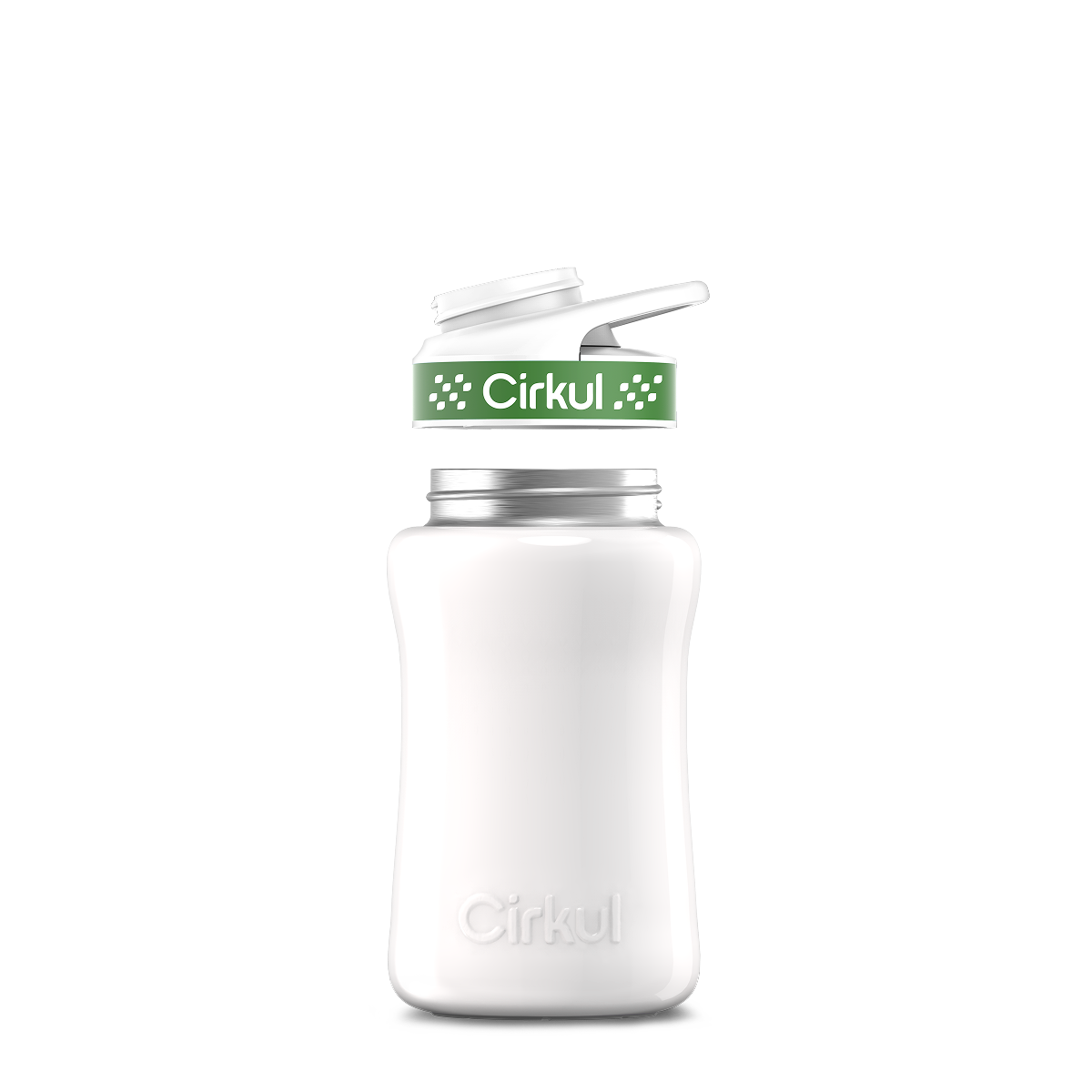 12oz. Stainless Steel Bottle & Comfort Grip Lid - Essential Fit