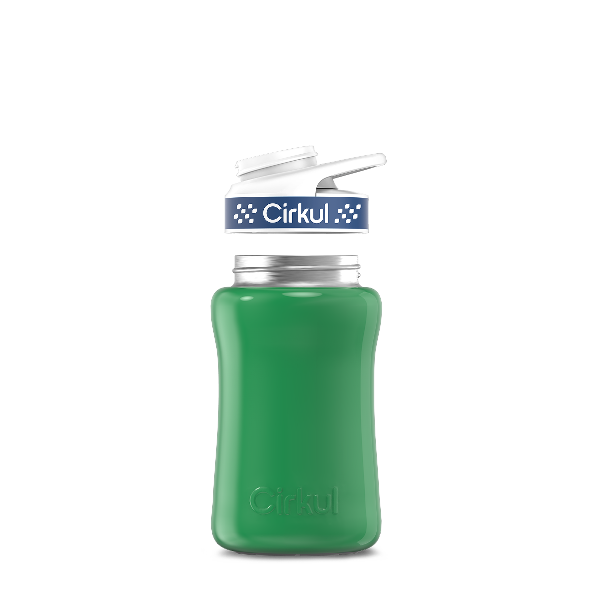 12oz. Stainless Steel Bottle & Comfort Grip Lid - Essential Fit