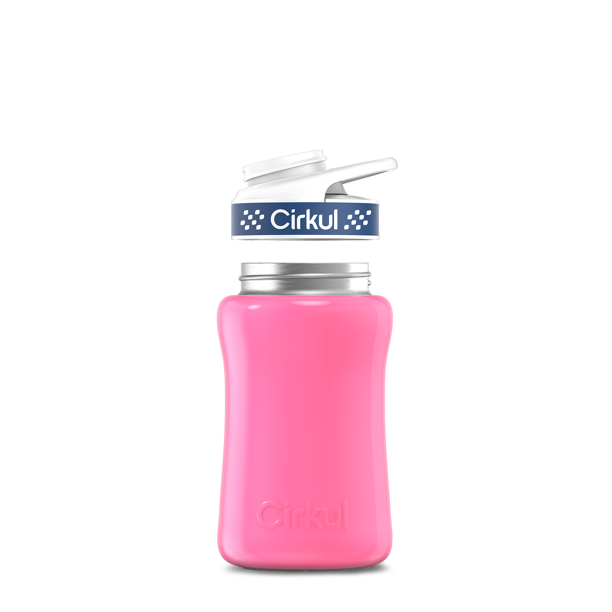 12oz. Stainless Steel Bottle & Comfort Grip Lid - Essential Fit
