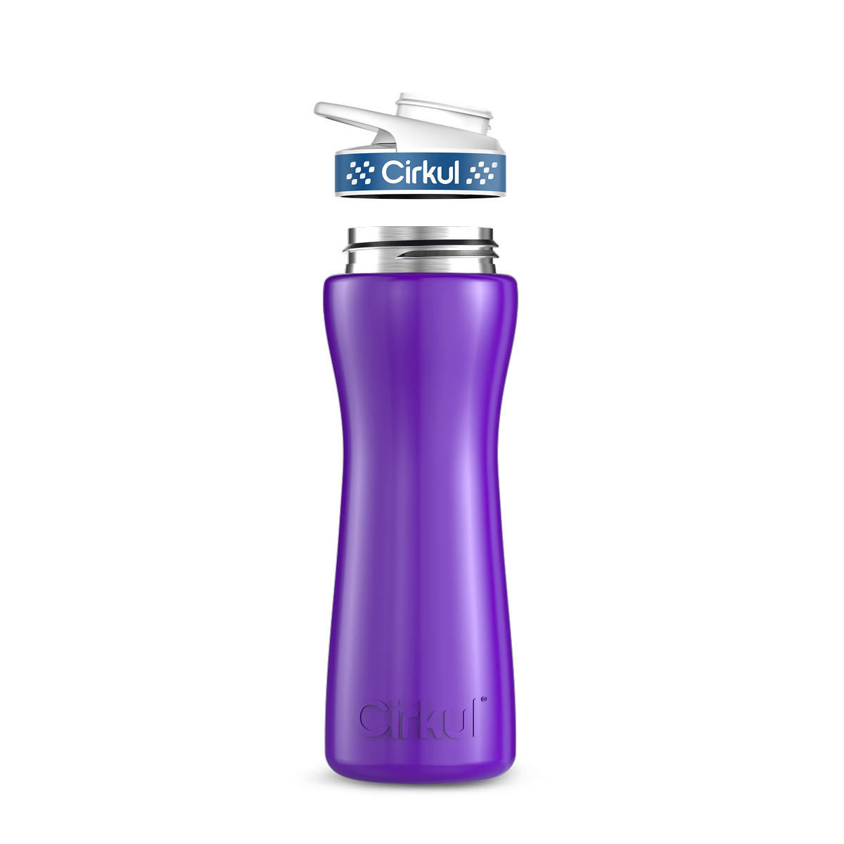 22oz. Stainless Steel Bottle & Comfort Grip Lid - Classic Grip