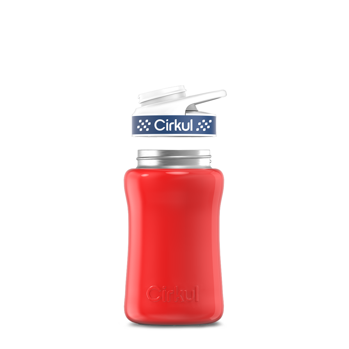 12oz. Stainless Steel Bottle & Comfort Grip Lid - Essential Fit
