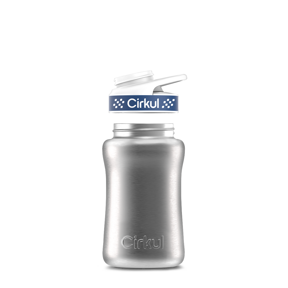 12oz. Stainless Steel Bottle & Comfort Grip Lid - Essential Fit