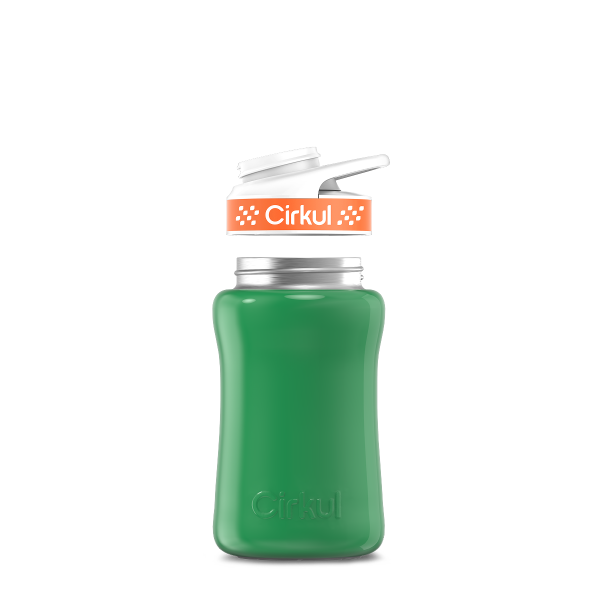 12oz. Stainless Steel Bottle & Comfort Grip Lid - Essential Fit