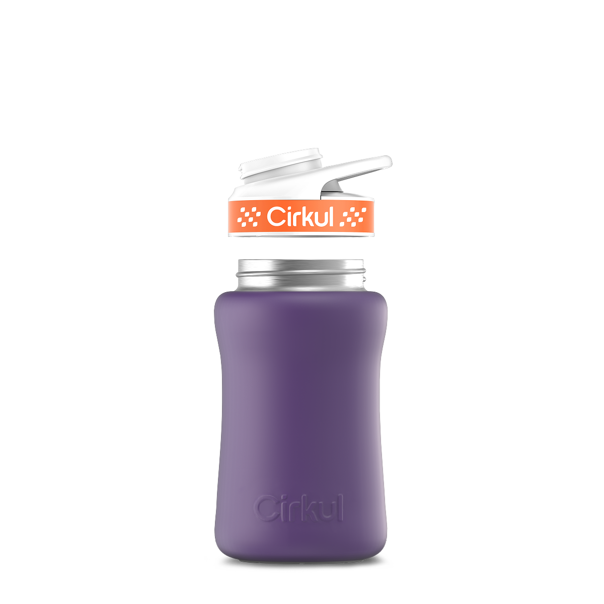 12oz. Stainless Steel Bottle & Comfort Grip Lid - Essential Fit