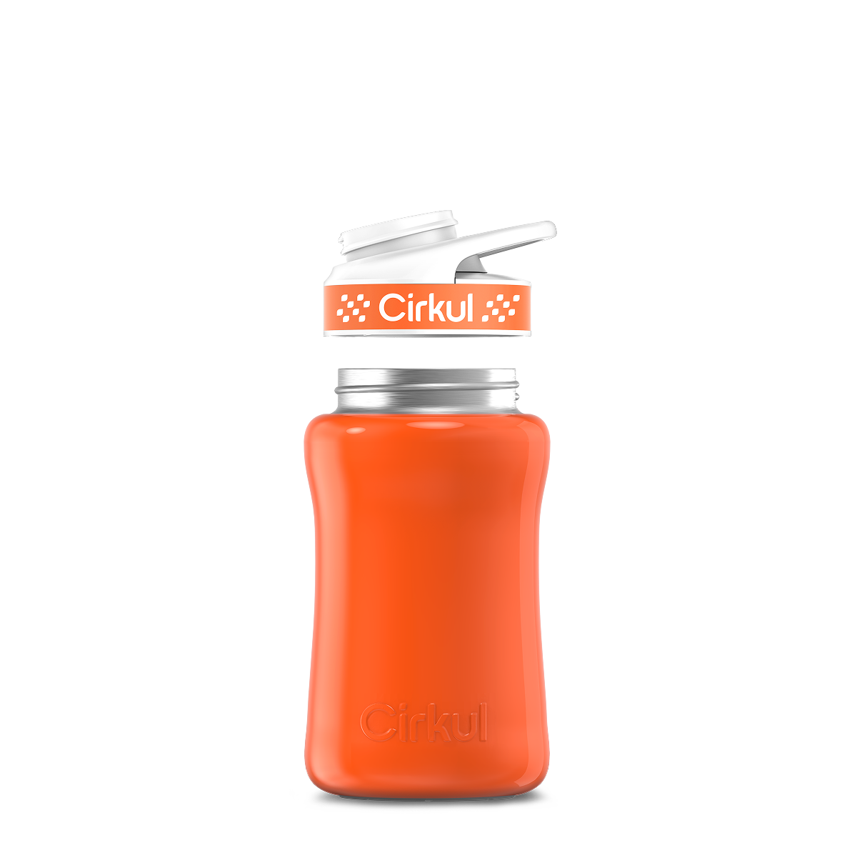 12oz. Stainless Steel Bottle & Comfort Grip Lid - Essential Fit