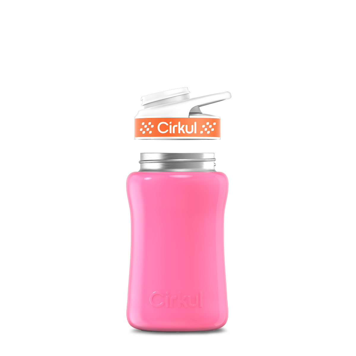 12oz. Stainless Steel Bottle & Comfort Grip Lid - Essential Fit