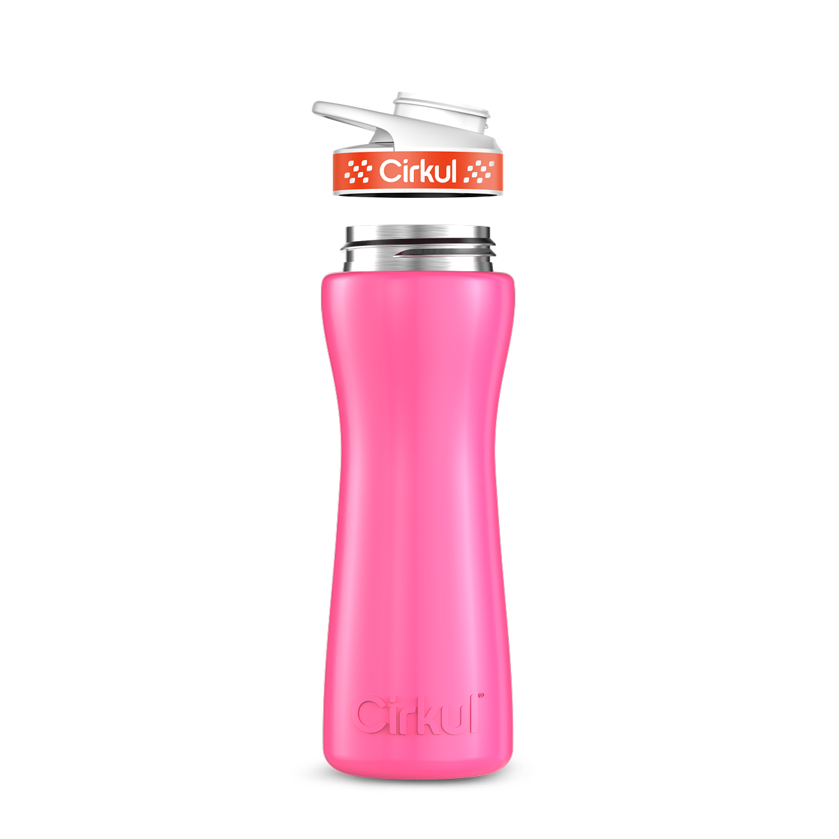 22oz. Stainless Steel Bottle & Comfort Grip Lid - Classic Grip