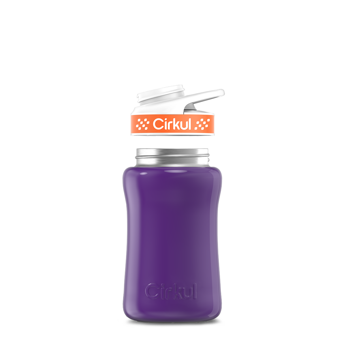 12oz. Stainless Steel Bottle & Comfort Grip Lid - Essential Fit