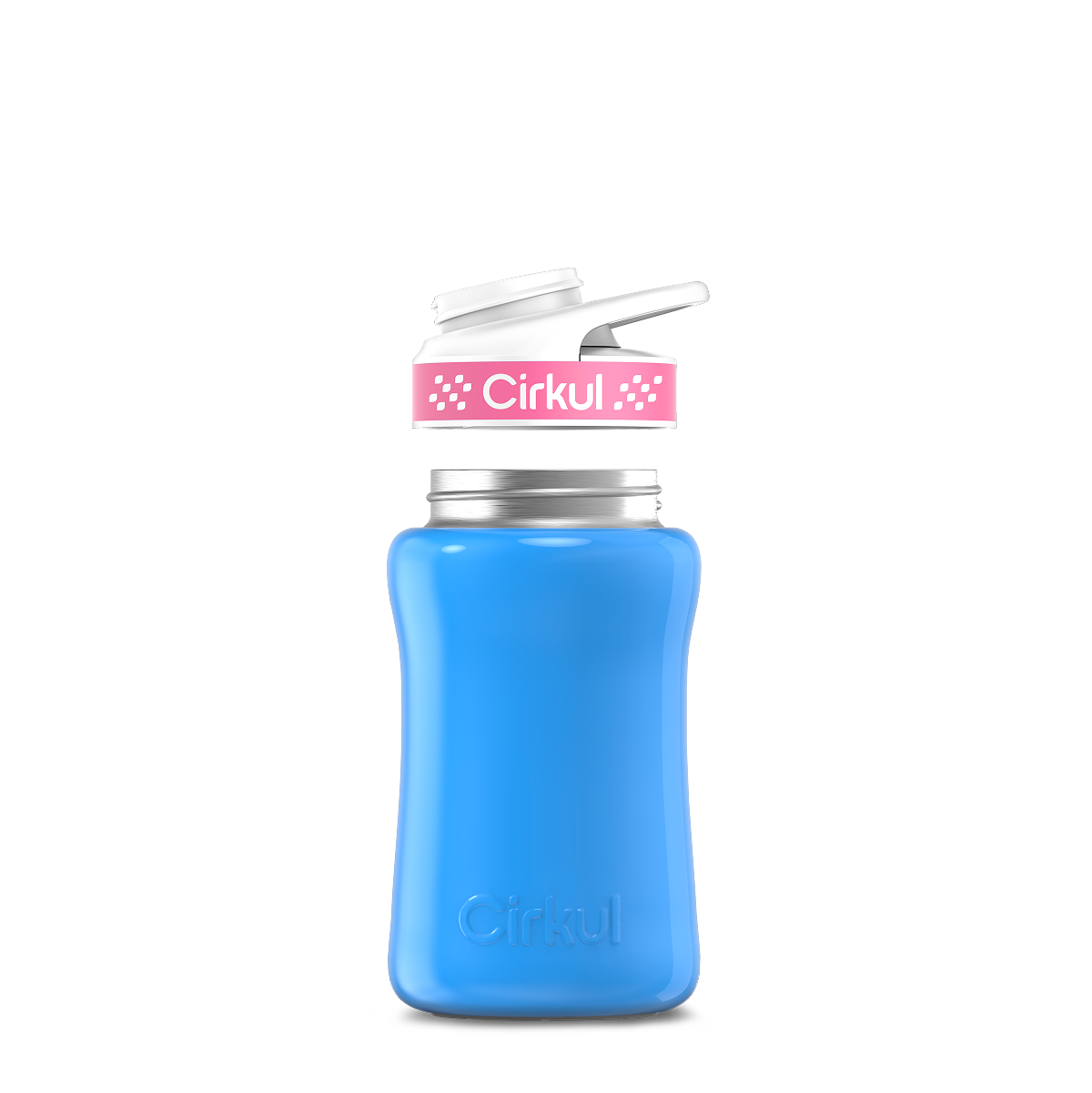 12oz. Stainless Steel Bottle & Comfort Grip Lid - Essential Fit